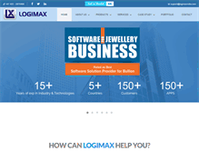 Tablet Screenshot of logimaxindia.com